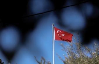 Η τουρκική σημαία.
