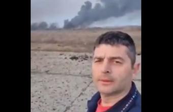Ουκρανία: Bομβαρδισμένο τοπίο σε αεροπορική βάση κοντά στην Οδησσό-Δείτε βίντεο