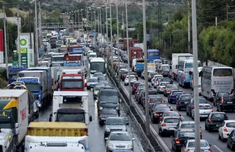 Μποτιλιάρισμα στην Αττική οδό