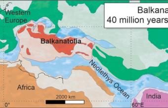 Βαλκανατολία: Η ήπειρος - γέφυρα των 30 εκατ. ετών που περιλάμβανε και την Ελλάδα