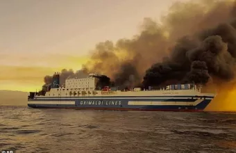 Πρόεδρος Ομοσπονδίας Φορτηγών σε ΣΚΑΪ: Άθλιες οι συνθήκες στο πλοίο «Euroferry Olympia»