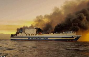 Euroferry Olympia: Αποκαλυπτικά βίντεo από το εσωτερικό του πλοίου – Σκληρή η μάχη των πυροσβεστών