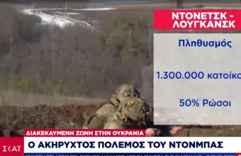 O ακήρυχτος πόλεμος του Ντονμπάς- Πώς άνοιξε ο «κύκλος αίματος» στα ουκρανικά σύνορα