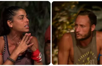 Survivor: Η χυλόπιτα της Μυριέλλας στον Κατσαούνη και η ατάκα που «άναψε φωτιές»