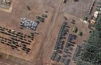 Νέα ανάπτυξη ρωσικών στρατιωτικών οχημάτων στη Λευκορωσία- Δορυφορικές εικόνες 