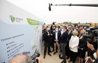 Μητσοτάκης στην έναρξη εργασιών του Πάτρα - Πύργος: Παίρνουν μπροστά οι μηχανές - Το είπαμε και το κάνουμε πράξη