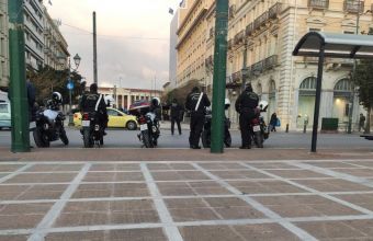 Μπαράζ ελέγχων από την Τροχαία Αττικής στο κέντρο της Αθήνας