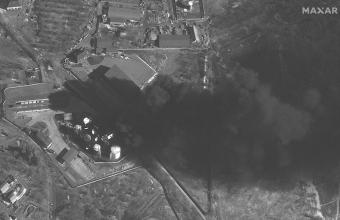 Νέες δορυφορικές εικόνες καταστροφής στα περίχωρα του Κιέβου