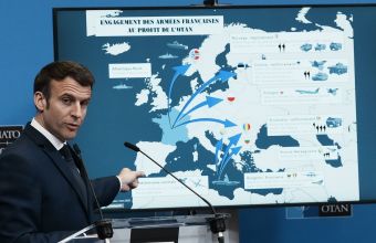 ΝΑΤΟ: Με χάρτη στη Σύνοδο ο Μακρόν, για να υπογραμμίσει τον καταλυτικό ρόλο της χώρας του στην ασφάλεια