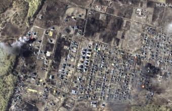 Νέες δορυφορικές φωτογραφίες καταστροφής στη Μαριούπολη