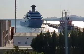 «Έδεσε» στην Αλικαρνασσό το γιότ του Αμπράμοβιτς-Ουκρανοί προσπάθησαν να το εμποδίσουν-Δείτε βίντεο