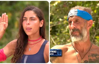 Survivor: Η Μυριέλλα κοροϊδεύει τον Τάκη και εκείνος την «ξεσκεπάζει»