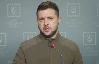 Με βίντεο από βομβαρδισμούς σε Οδησσό, Μποροντιάνκα και Μαριούπολη ο Ζελένσκι στο κυπριακό κοινοβούλιο