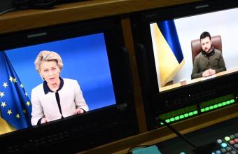 Ζελένσκι: Σε λίγους μήνες η εισήγηση Κομισιόν για ένταξη της Ουκρανίας στην ΕΕ- Φον ντερ Λάιεν: Ξεκινά η ευρωπαϊκή πορεία της Ουκρανίας