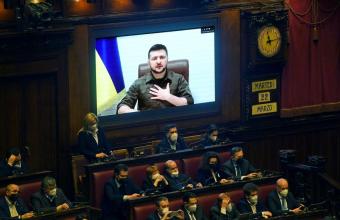 Ζελένσκι στο ιταλικό Κοινοβούλιο: Οι Ρώσοι βιάζουν, σκοτώνουν, βασανίζουν - Σταματήστε τον Πούτιν