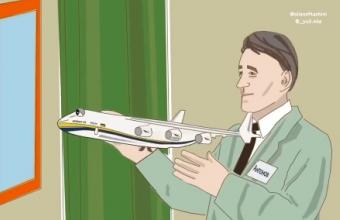 Συγκινητική ταινία κινουμένων σχεδίων για το μεγαθήριο Antonov An-225 που κατέστρεψαν οι Ρώσοι –Δείτε βίντεο