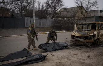 New York Times: Βίντεο από drone κατέγραψε τον θάνατο άμαχου ποδηλάτη από ρωσικά πυρά στη Μπούκα 