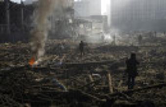Ουκρανία: 26 σοροί εντοπίστηκαν στα ερείπια δύο κτιρίων στην Μποροντιάνκα