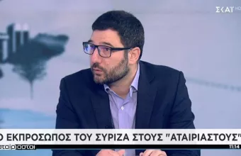 Ο εκπρόσωπος Τύπου του ΣΥΡΙΖΑ.
