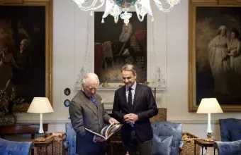 Πρίγκιπας Κάρολος: Το μήνυμα στα ελληνικά για τη συνάντηση με τον Κυριάκο Μητσοτάκη