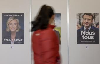 Γαλλικές εκλογές: Μειώνει τη διαφορά Λεπέν - Μακρόν στον β' γύρο νέα δημοσκόπηση