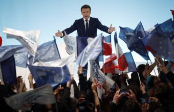 Γαλλικές εκλογές: Πρωτιά Μακρόν με 4,2% διαφορά από Λε Πεν - Καθορίζει νικητή στο δεύτερο γύρο ο Μελανσόν