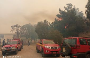 Μεγάλη φωτιά στη Ρόδο - Εκκενώνεται η κοινότητα Σορωνή-Φωτογραφίες