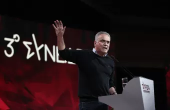 Μεγάλη ένταση στο συνέδριο του ΣΥΡΙΖΑ- Η «Ομπρέλα» αποχώρησε από τη διαδικασία ψηφοφορίας