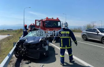 Θανατηφόρο τροχαίο στην Εγνατία Οδό - Mια 14χρονη νεκρή και δύο τραυματίες (βίντεο)