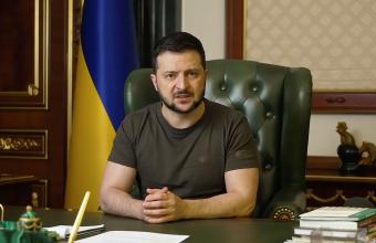 Ζελένσκι: Ο πόλεμος στην Ουκρανία μπορεί να λάβει τέλος μόνο μέσω της διπλωματίας 