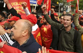 Τουρκία: Διαδήλωση της αντιπολίτευσης για την καταδίκη της Τζανάν Καφταντζίογλου 