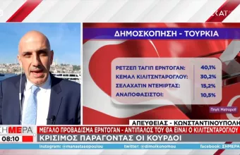 Τουρκία: Μεγάλο προβάδισμα Ερντογάν - Τι δείχνουν οι δημοσκοπήσεις 
