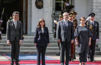 Η Πρόεδρος της Δημοκρατίας, Κατερίνα Σακελλαροπούλου, σε επίσημη επίσκεψη στην Εσθονία