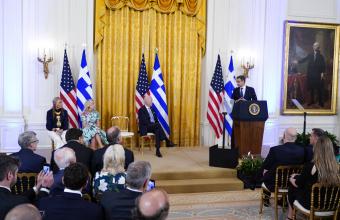 Στον Λευκό Οίκο ο Μητσοτάκης: Η Ελλάδα θέλει συνεργασία για τα F-35, ελπίζουμε σύντομα να τα αποκτήσουμε