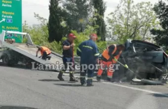 Βίντεο ντοκουμέντο από το φοβερό τροχαίο στη ΛΕΑ στο Βόλο