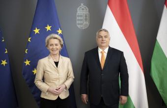 Ούρσουλα Φον Ντερ Λάιεν: «Σημειώθηκε κάποια πρόοδος» με την Ουγγαρία για τις κυρώσεις στη Ρωσία 