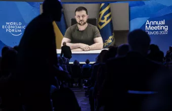 Ζελένσκι στο Νταβός: Εντείνετε τις κυρώσεις σε βάρος της Ρωσίας- Η ωμή βία θα κυβερνήσει τον κόσμο 
