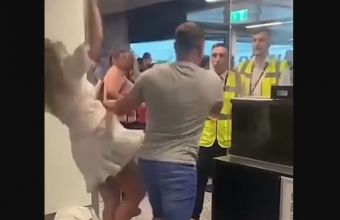 Βρετανία: Άνδρας σε αεροδρόμιο έριξε μπουνιές σε υπαλλήλους - Βίντεο