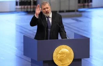 Ντμίτρι Μουράτοφ,  διευθυντής της ρωσικής εφημερίδας Νόβαγια Γκαζέτα