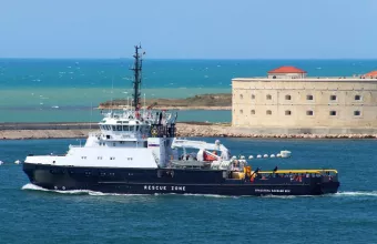 Το ρωσικό μεταγωγικό πλοίο Βασίλι Μπετς