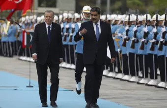 Ερντογάν με Μαδούρο στην Τουρκία