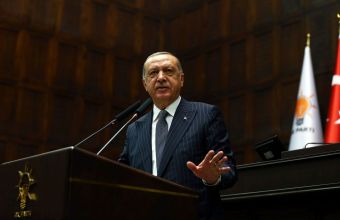 Ο Τούρκος πρόεδρος Ρετζέπ Ταγίπ Ερντογάν 