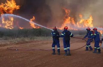 Πύρινα μέτωπα: Σε ύφεση η φωτιά στην Χαλκιδική - Οριοθετήθηκε στην Φθιώτιδα - Υπό μερικό έλεγχο στην Φωκίδα