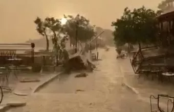 Κακοκαιρία στη Μεσσηνία 