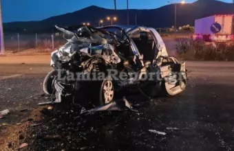 Τροχαίο στη Λαμία