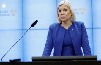 Σουηδία: Η πρωθυπουργός Άντερσον αναγνώρισε την ήττα της αριστεράς και παραιτείται	