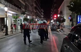 Επεισόδια αντιεξουσιαστών με την αστυνομία στην Πάτρα 