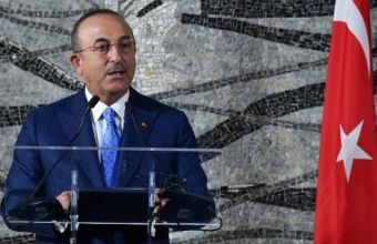 Ο Τούρκος υπουργός Εξωτερικών Μεβλούτ Τσαβούσογλου 