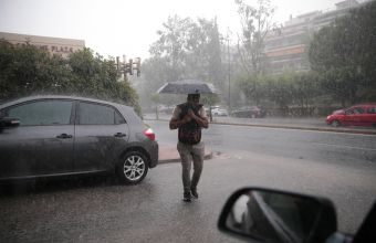 Καιρός- Κακοκαιρία: Έκτακτο δελτίο επιδείνωσης- Βροχές, χαλάζι, καταιγίδες