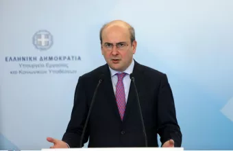 Ο υπουργός Εργασίας, Κωστής Χατζηδάκης